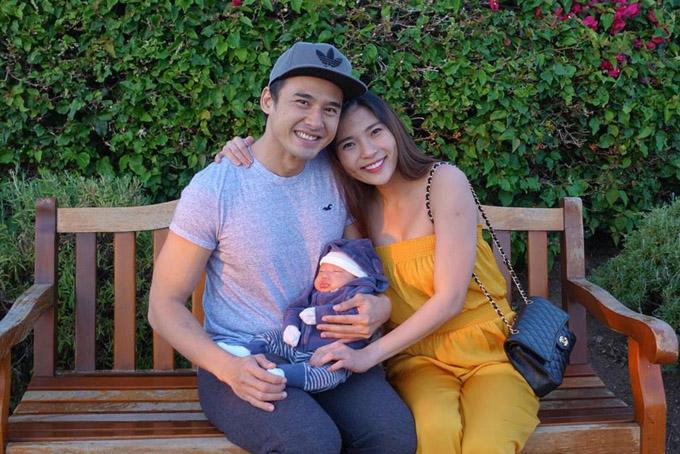 thuy diem da lai dang chi 1 thang sau sinh, van bi luong the thanh "cho ra ria" - 1