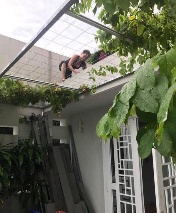 con gai thu nhap "khung", o biet thu hoanh trang nhung me ho ngoc ha van "nong dan" the nay - 14