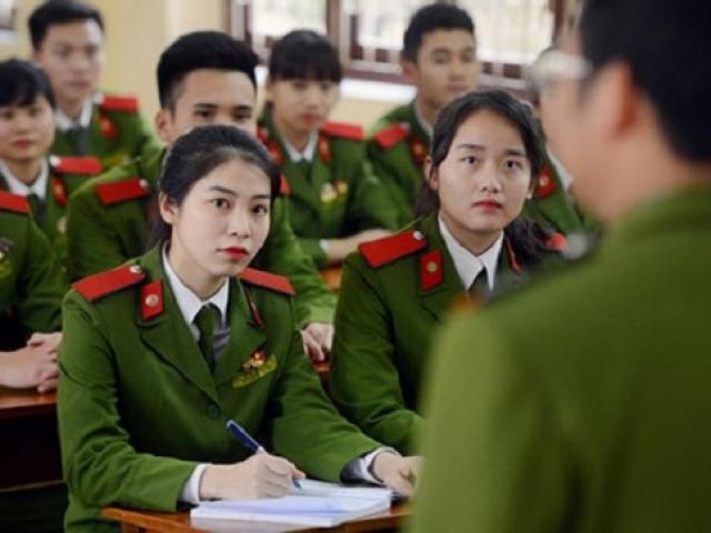 Thủ khoa trường công an là thí sinh Hòa Bình, Sơn La, Lạng Sơn