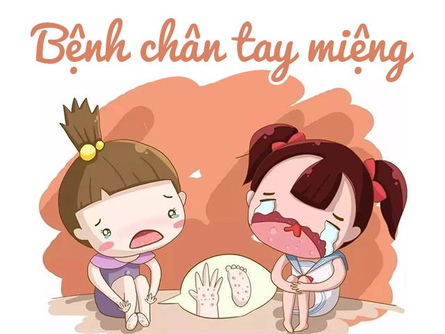can benh nguy hiem thoi diem giao mua: benh chan tay mieng - 1