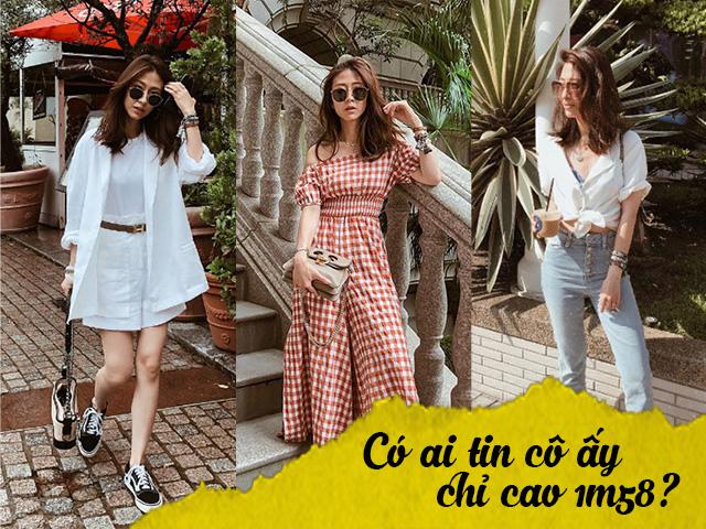 Cao 1m58, luôn đi giày bệt: Kỳ diệu thay, cô gái này trông cao như 1m65!