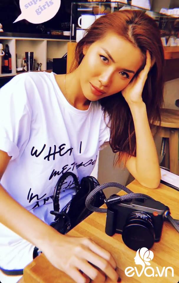 thu thach phoi do: h' hen nie, minh tu, lilly nguyen tro tai voi chiec ao thun 300k - 8