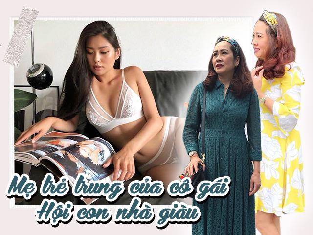 Thật bất ngờ, mẹ của thành viên Hội con nhà giàu có tới 4 người con và mặc cực trẻ