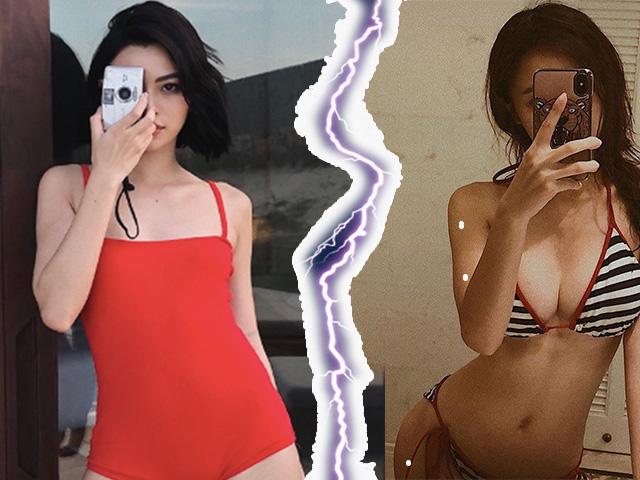 Đọ sức nóng với bikini, dàn mỹ nhân phe ngực lép hay ngực khủng sẽ chiến thắng?