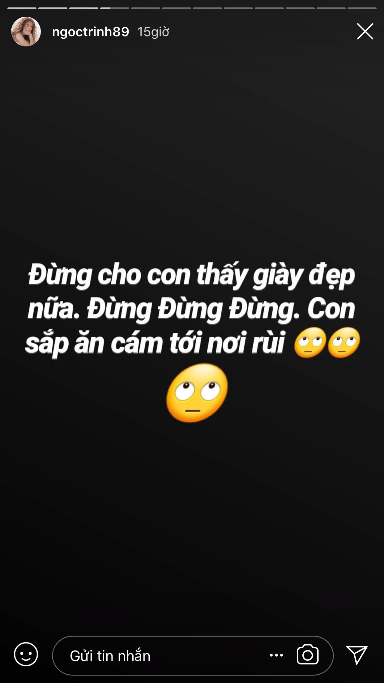 ai cung bat cuoi khi ngoc trinh tuyen bo sap "an cam" vi mua hang hieu - 4