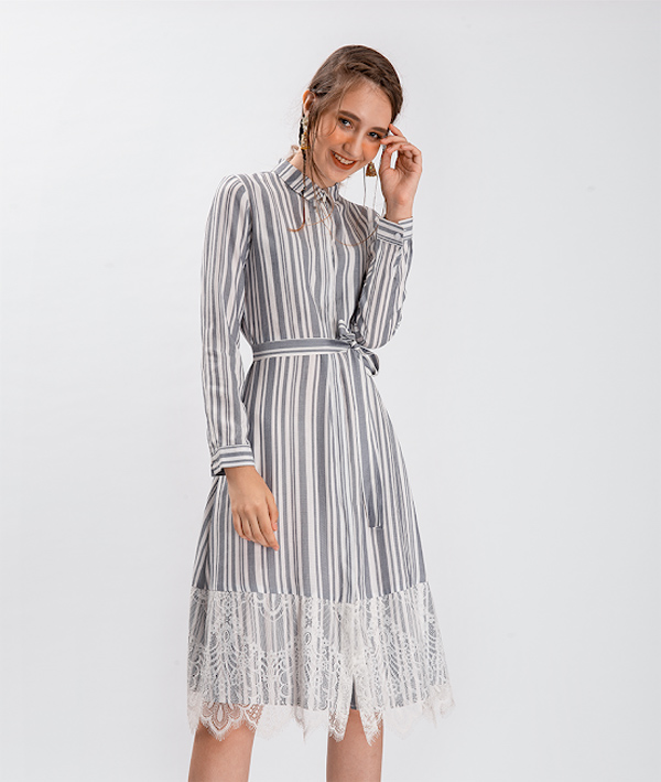 chat lieu ren sang trong, tinh te “thoi hon” vao xu huong thoi trang thu 2018 - 7