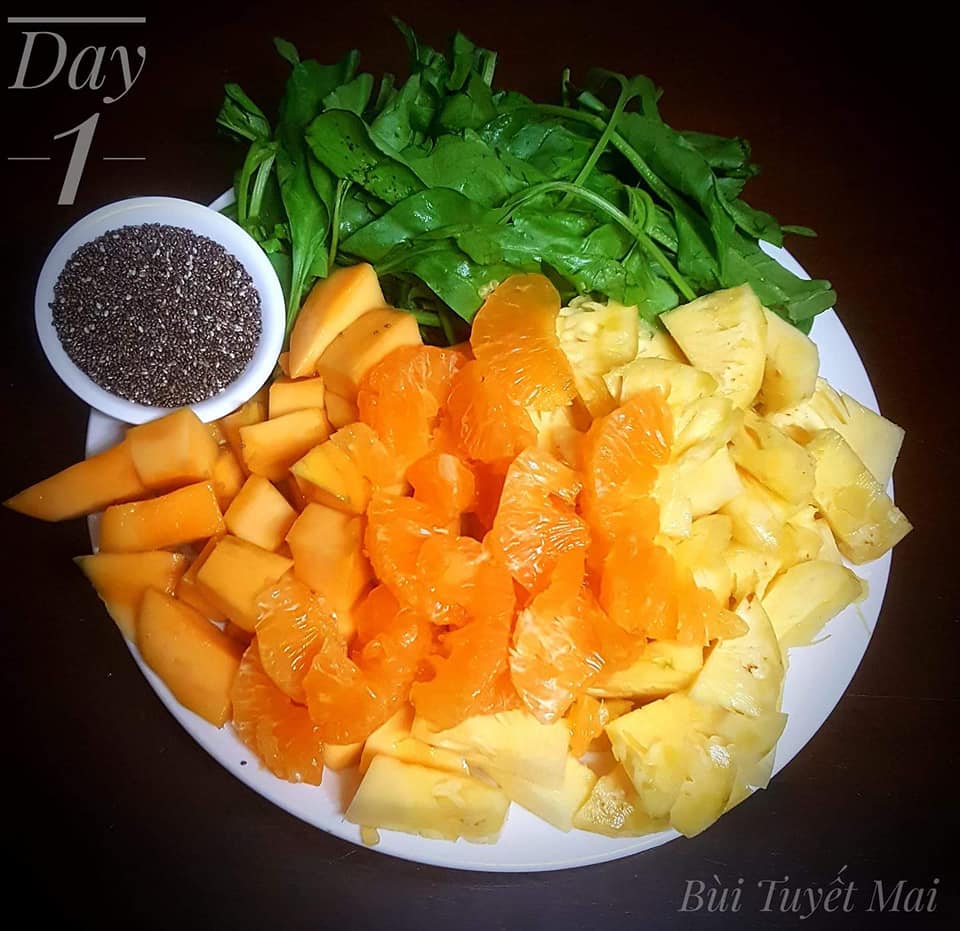 me 8x chia se thuc don detox 12 ngay giup danh bay 5 kg mo thua - 2