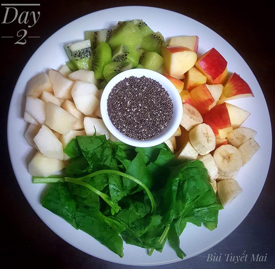 me 8x chia se thuc don detox 12 ngay giup danh bay 5 kg mo thua - 3