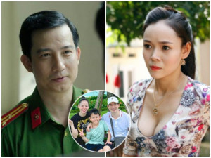 Thượng tá công an lấy vợ xinh nhất nhì màn ảnh Việt, không ngại ở nhà chăm con cho vợ đi diễn nước ngoài